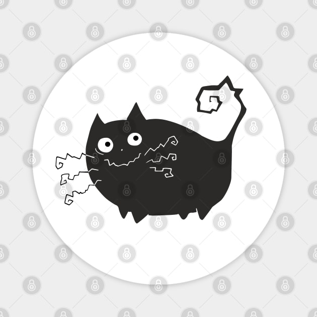 Halloween cats Magnet by Vapison